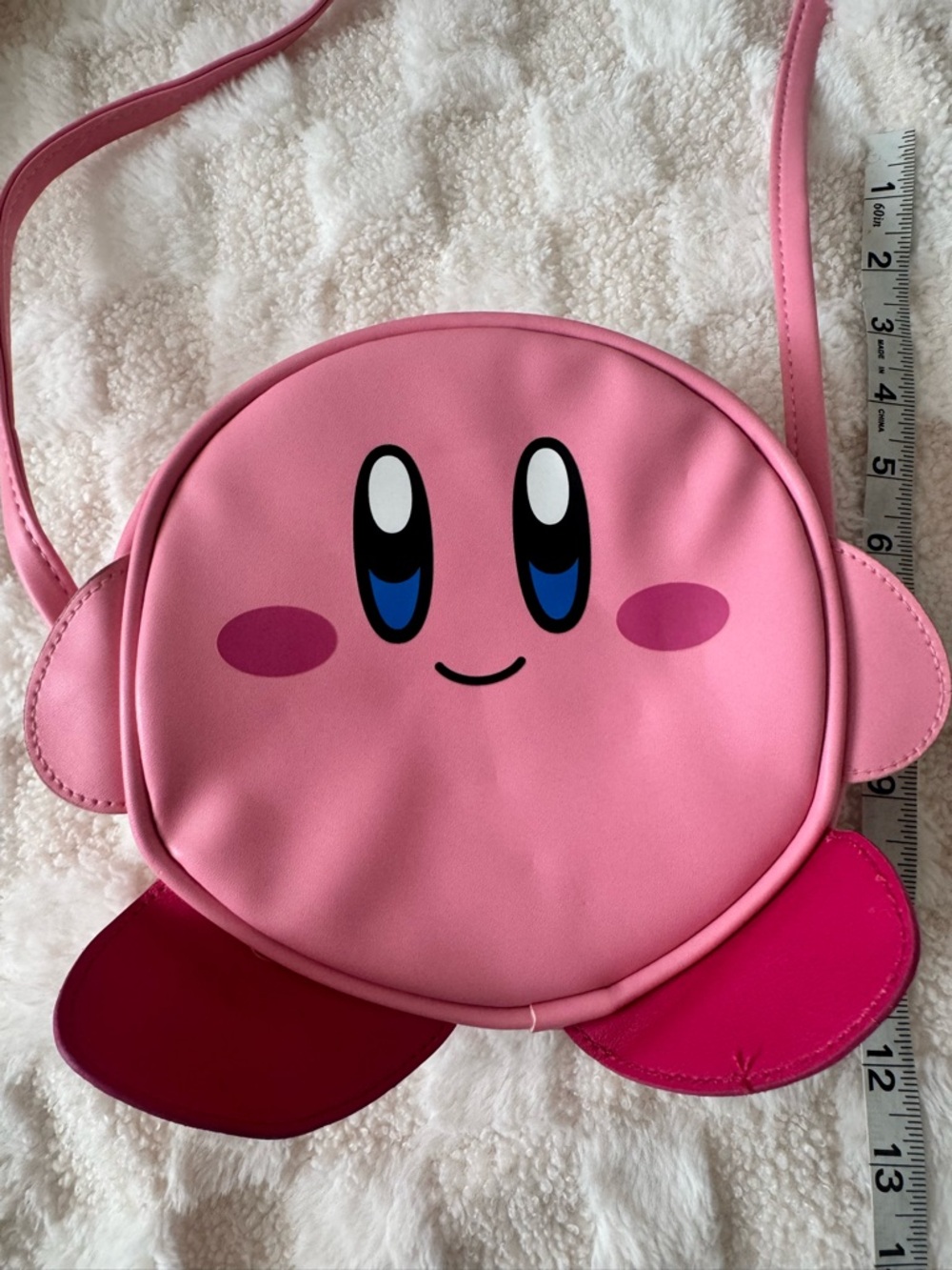 Nintendo Kirby Pink Face Kids Crossbody Bag
